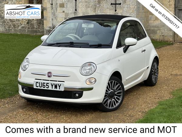 Fiat 500C 1.2 ECO Lounge Convertible 2dr Petrol Manual Euro 6 (s/s) (69 bhp)